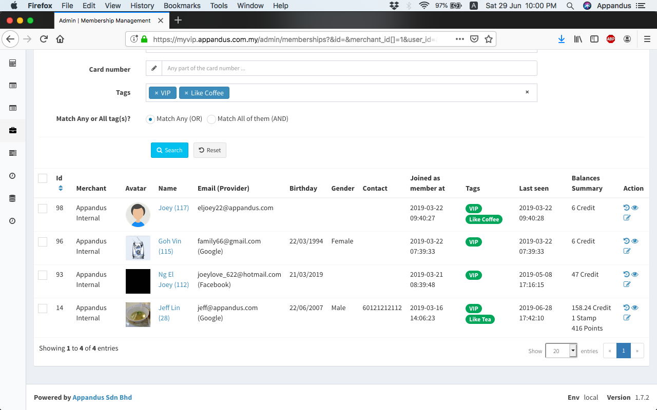 Software Screenshot